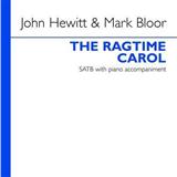 Abdeckung für "The Ragtime Carol" von John Hewitt