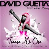 Carátula para "Turn Me On" por David Guetta featuring Nicki Minaj