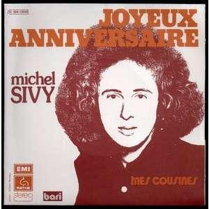 Joyeux Anniversaire Sheet Music Michel Sivy Piano Vocal