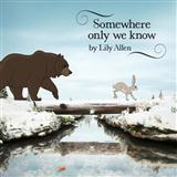 Carátula para "Somewhere Only We Know" por Lily Allen