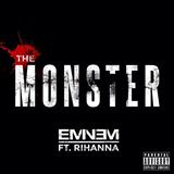 Carátula para "The Monster" por Eminem feat. Rihanna