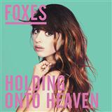 Cover Art for "Holding Onto Heaven" by Foxes