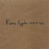 Carátula para "Paper Bag" por Fiona Apple
