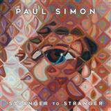 Paul Simon Stranger To Stranger l'art de couverture