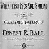 Cover Art for "When Irish Eyes Are Smiling" by Chauncey Olcott