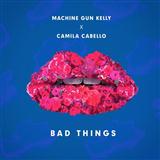 Machine Gun Kelly and Camila Cabello Bad Things arte de la cubierta