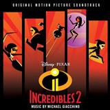 Carátula para "Here Comes Elastigirl - Elastigirl's Theme (from Incredibles 2)" por Michael Giacchino