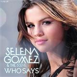 Who Says (Selena Gomez & The Scene) Partituras