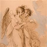 Cover Art for "And The Angels Sang" by Denise Gilliland