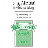 Cover Art for "Sing Alleluia! (In Music We Belong)" by Janet Day
