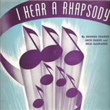 Abdeckung für "I Hear A Rhapsody" von Jack Baker