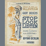 Cover Art for "I Love A Piano" by Irving Berlin