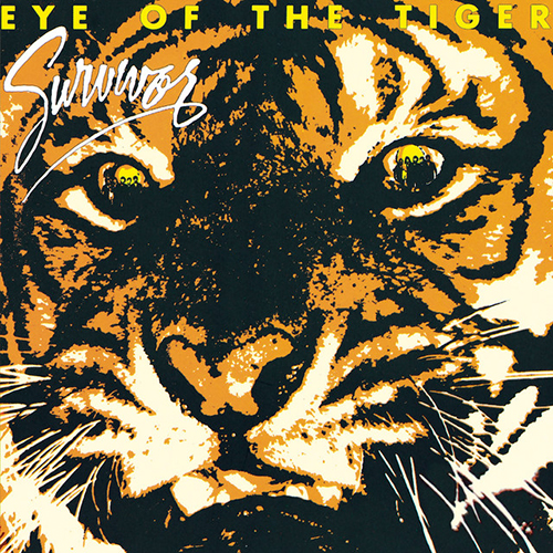 SURVIVOR - EYE OF THE TIGER - SONGBOOK - PVG PIANO VOCAL GUITAR SHEET MUSIC  BOOK