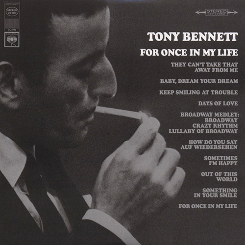 For Once In My Life Sheet Music | Tony Bennett | Piano, Vocal & Guitar ...