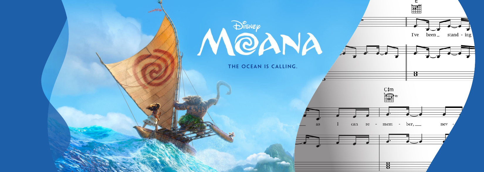 Disney s Moana Sheet Music Downloads Piano Clarinet Violin Sheet Music Direct