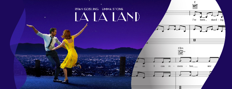 La La Land - Musique du Film - Piano Facile - LA LA LAND - Partition