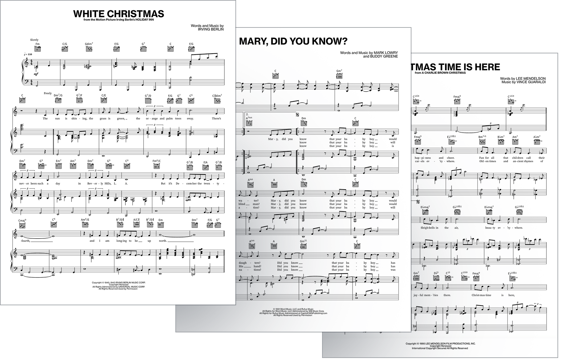 Christmas Best Playlist Sheet Music Direct