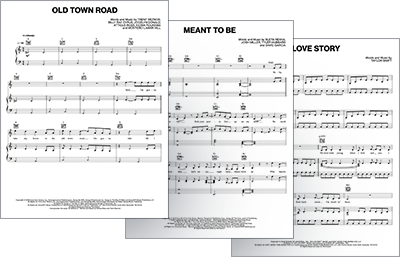 country-pop-hits-playlist-sheet-music-direct