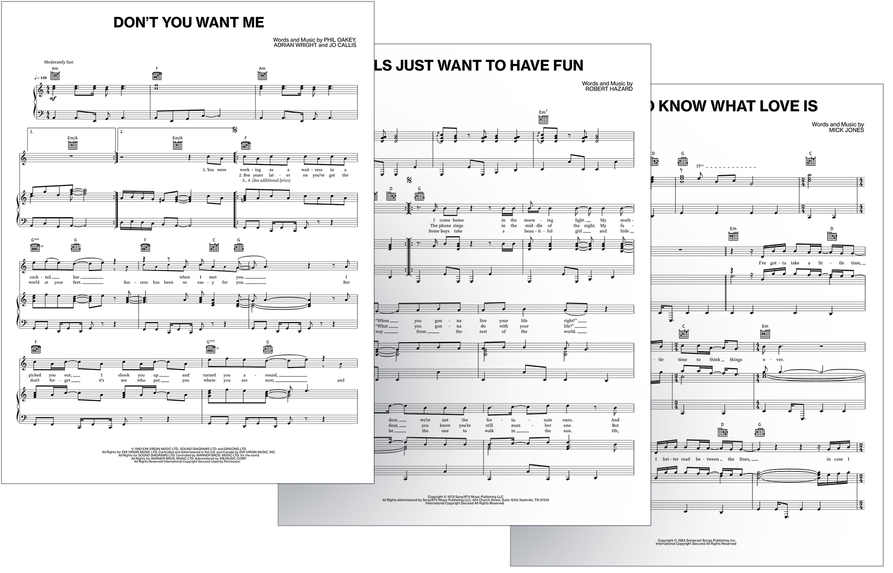 80s Hits Playlist Sheet Music Direct