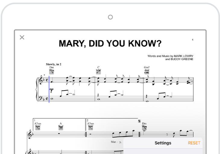 Free Interactive Sheet Music App for iPad Sheet Music Direct